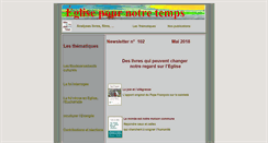 Desktop Screenshot of eglise-pour-notre-temps.net